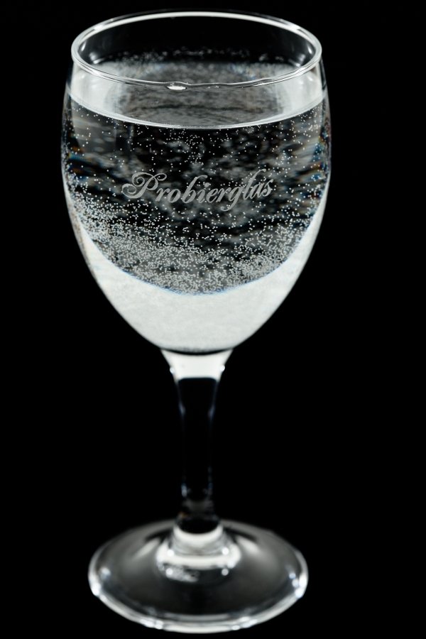 Gravur auf Glas
